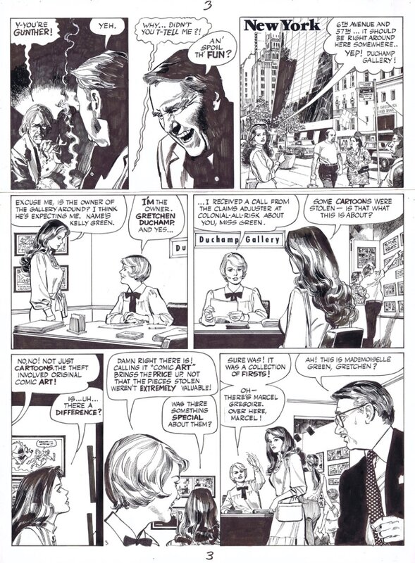 Stan Drake, Leonard Starr, Kelly Green La Flibuste de la BD page 3 - Comic Strip