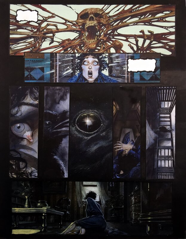For sale - Olivier Ledroit, Xoco - Papillon obsidienne (tome 1) - planche 29 - Comic Strip