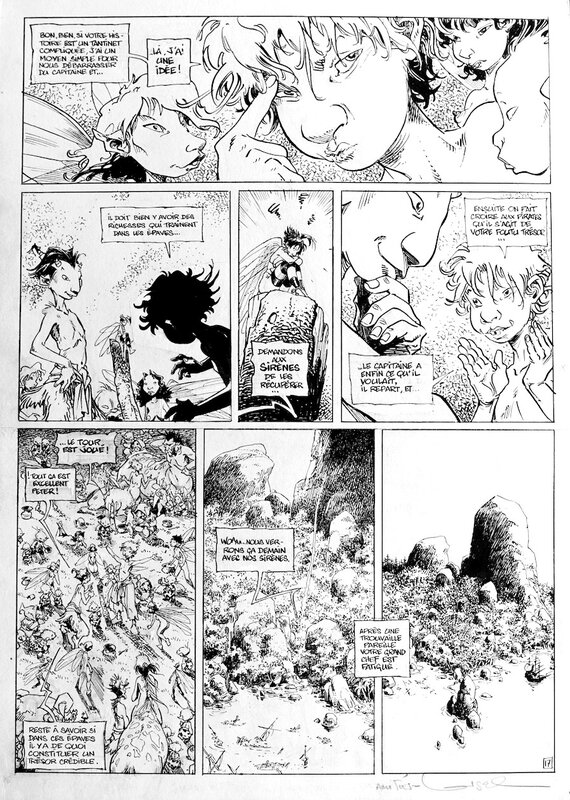 Peter Pan - Tempête by Régis Loisel - Comic Strip