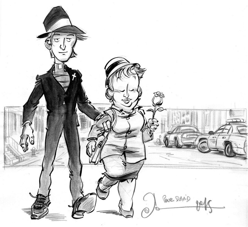 Dédicace by Dan Verlinden - Sketch
