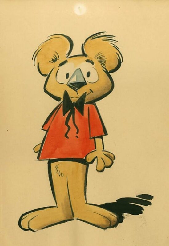 Willy Lambil, Hobby et Koala, « Koala », 1968. - Original Illustration