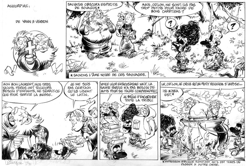 Simon Léturgie, Sauvons les âmes !!! - Comic Strip