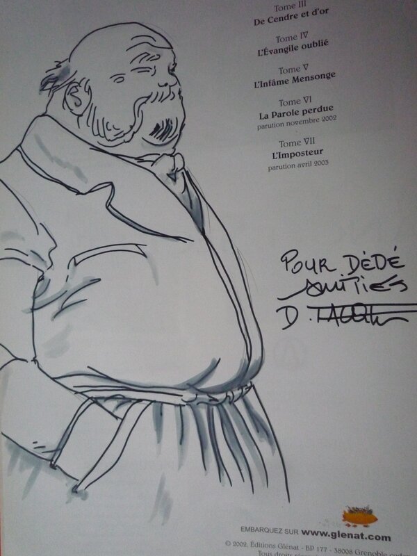 Martin HERTZ by Denis Falque - Sketch