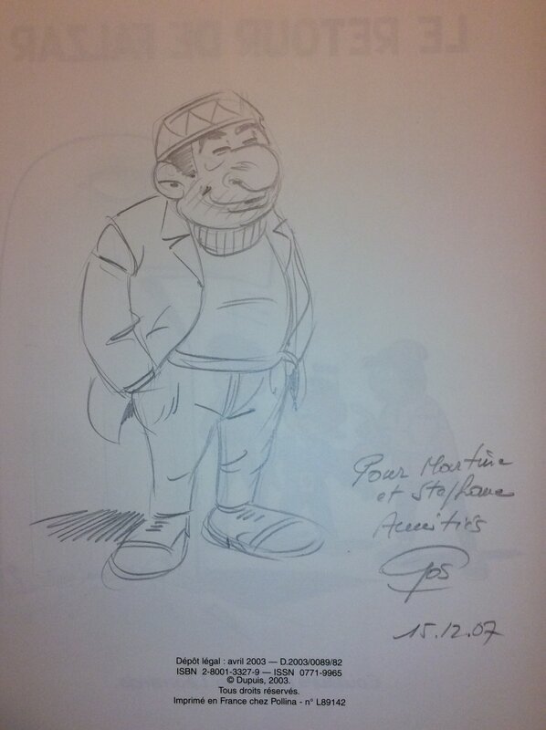Scrameustache by Gos - Sketch