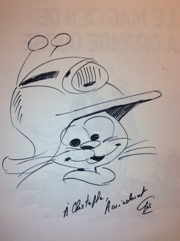 Scrameustache by Gos - Sketch