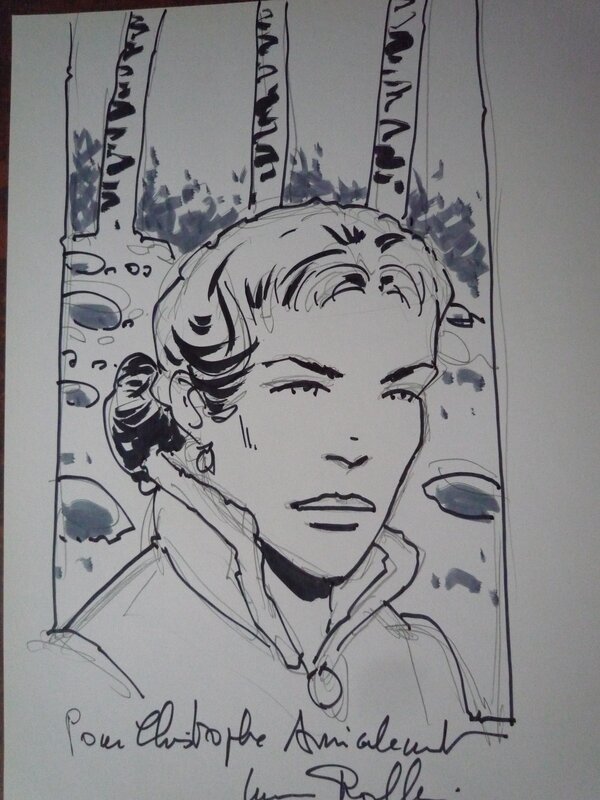 Ninon by Lucien Rollin - Sketch