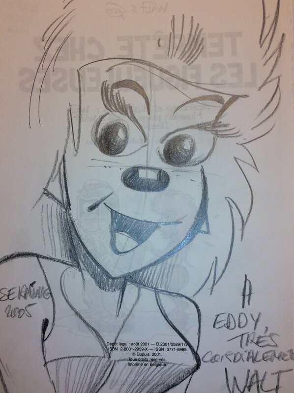 Scrameustache by Walt - Sketch
