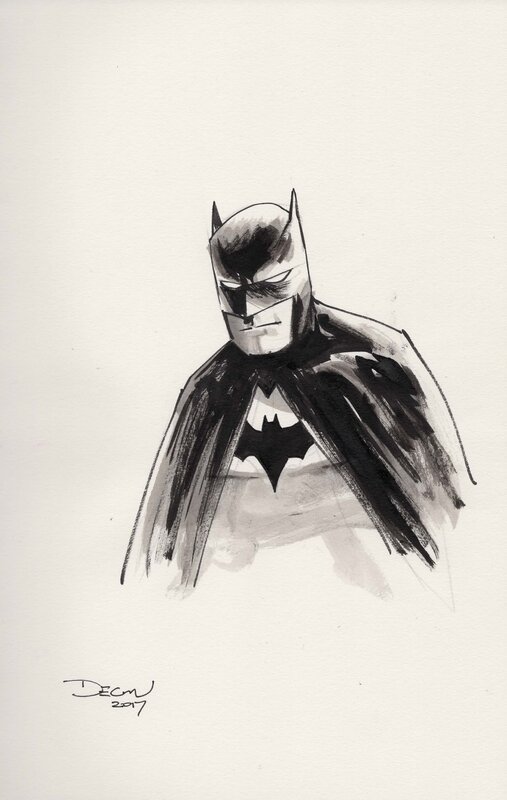 Declan Shalvey Batman - Sketch