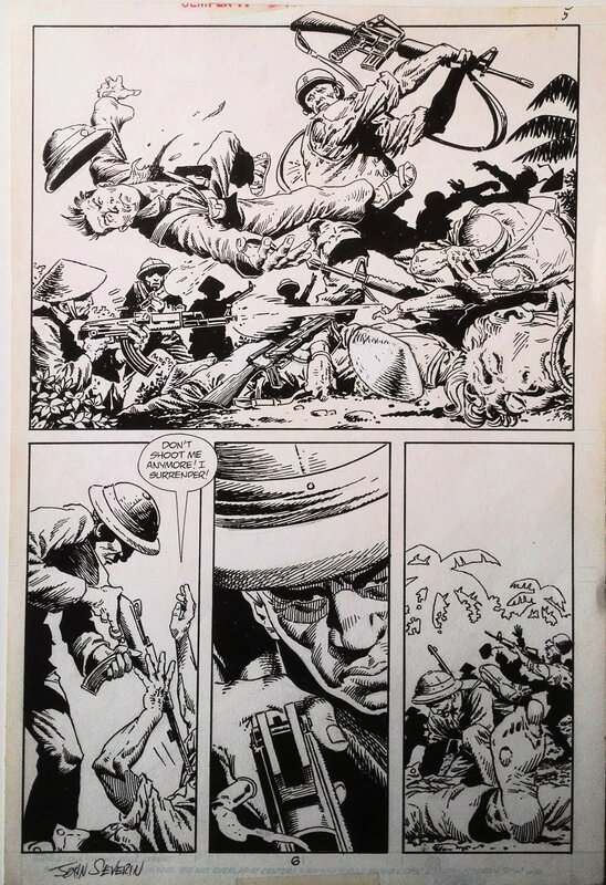 Semper Fi par John Severin, Michael P. Palladino - Planche originale