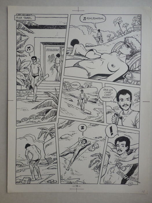 Histoire érotique by Jacques Géron - Comic Strip