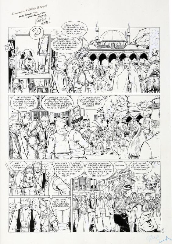 Ferry, Ian Kaledine - Shan Pacha - Comic Strip