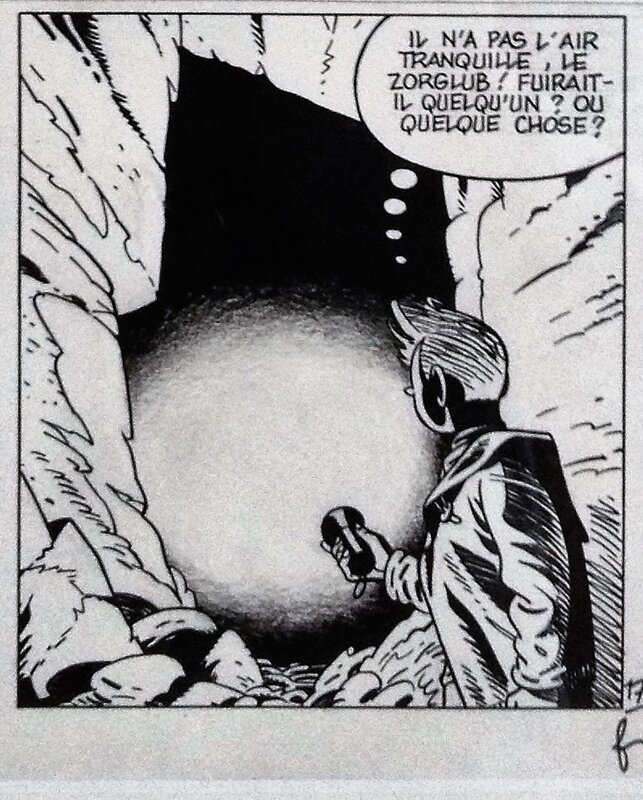 Frank Le Gall, 2007 - Spirou - page 17 - Les marais du temps - Comic Strip