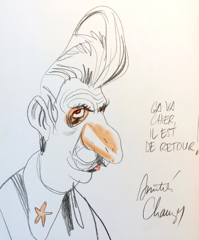 Jean-Christophe Chauzy, Du papier faisons table rase - Sketch