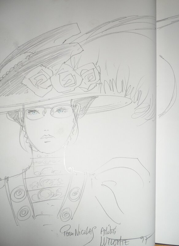 Dédicace de Vicomte dans Sasmira tome 1 - Dédicace