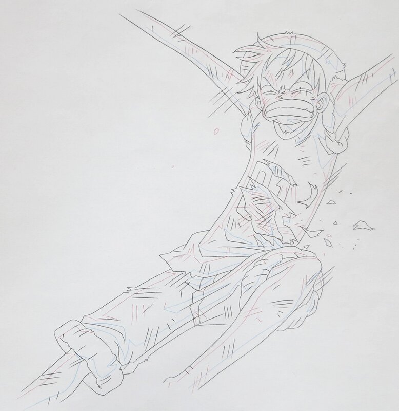 Monkey D. Luffy par Eiichiro Oda - Œuvre originale