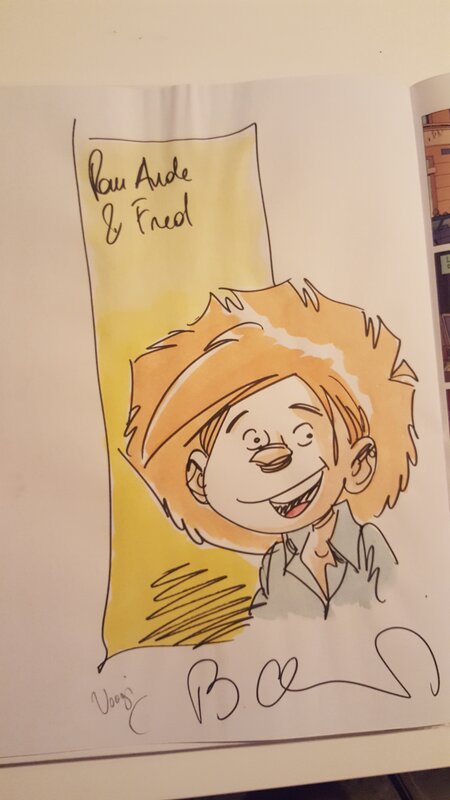 Dédicace de Gazzotti dans Seuls tome 1 - Sketch