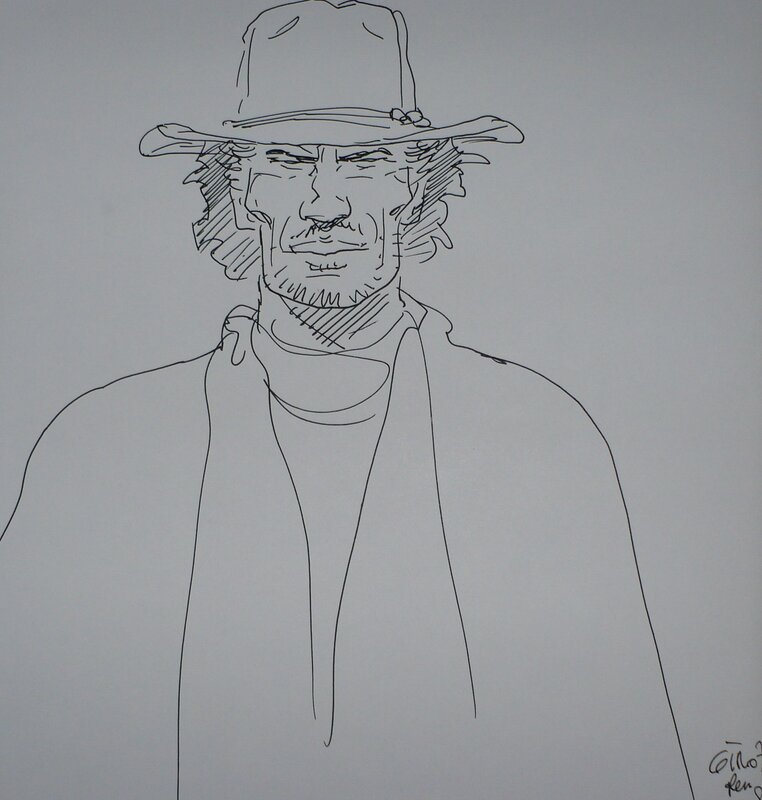 Blueberry by Jean Giraud - Sketch