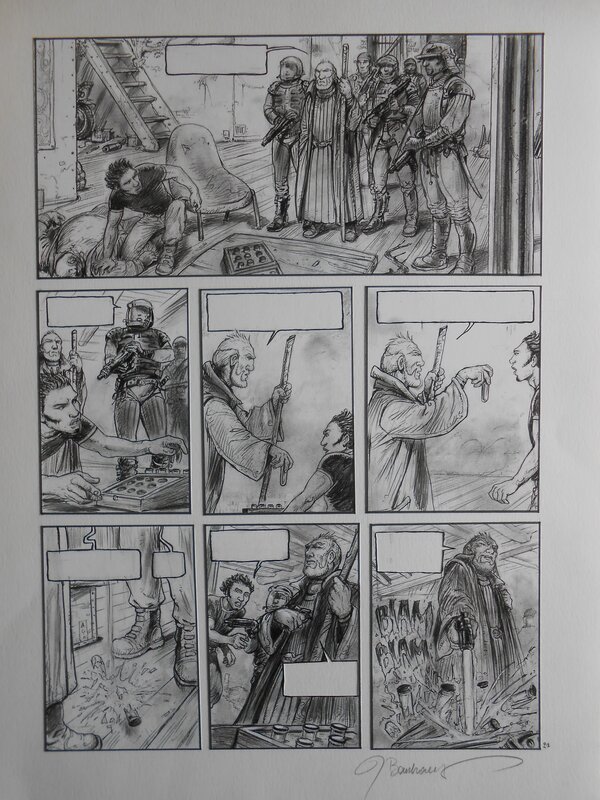 Jaguar Tome 4 par Jan Bosschaert, Jean Dufaux - Planche originale