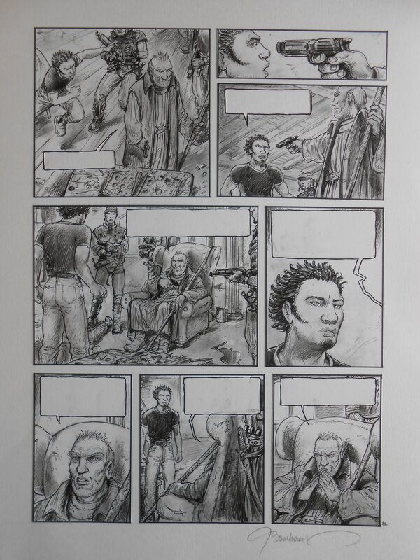 Jaguar T4 par Jan Bosschaert, Jean Dufaux - Planche originale