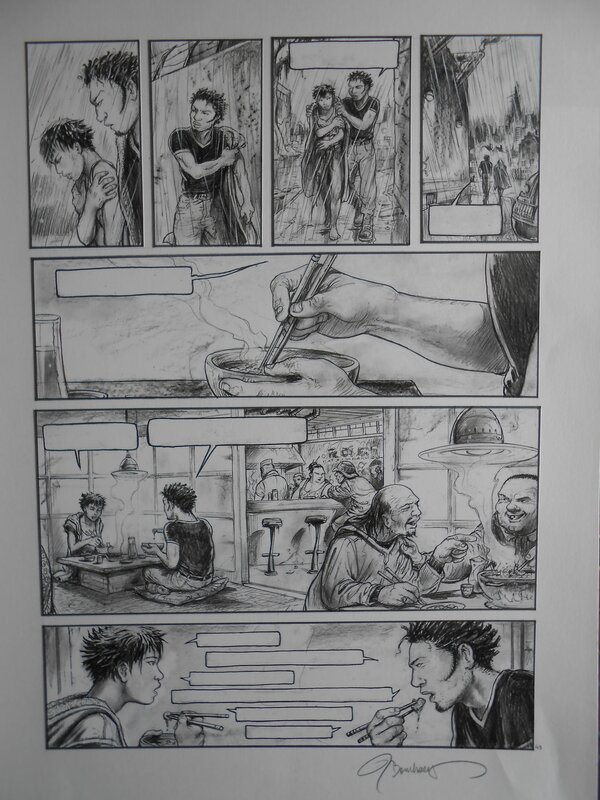 Jaguar T4 par Jan Bosschaert, Jean Dufaux - Planche originale