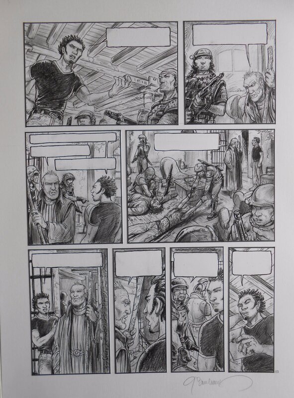 Jaguar T4 by Jan Bosschaert, Jean Dufaux - Comic Strip