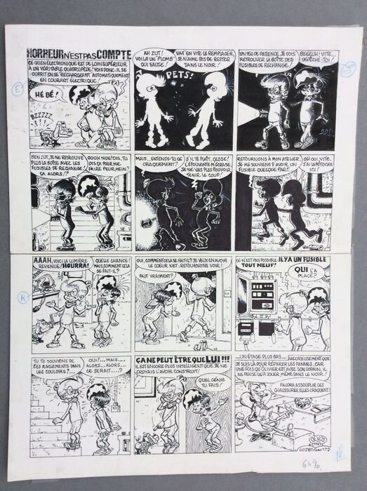 Génial Olivier by Jacques Devos - Comic Strip