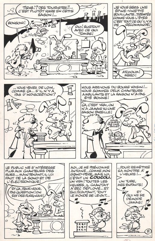 Chlorophylle par Dupa - Planche originale