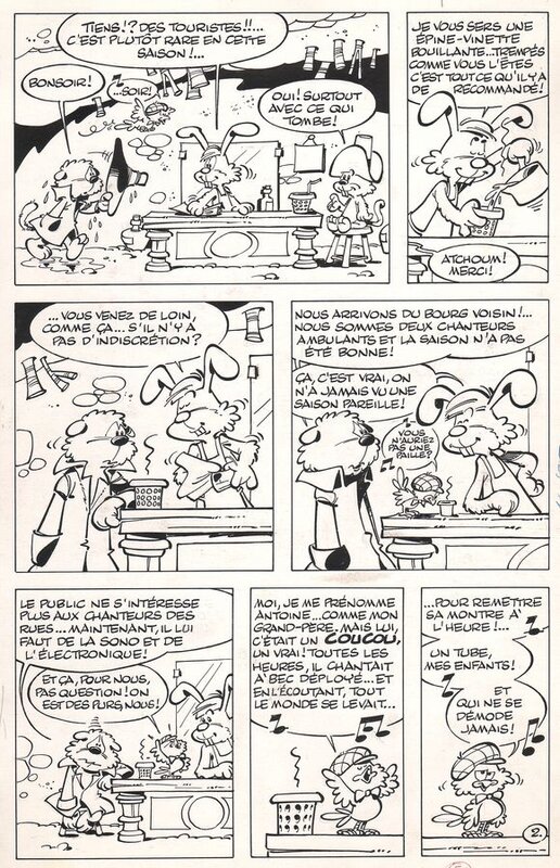 Chlorophylle par Dupa - Planche originale