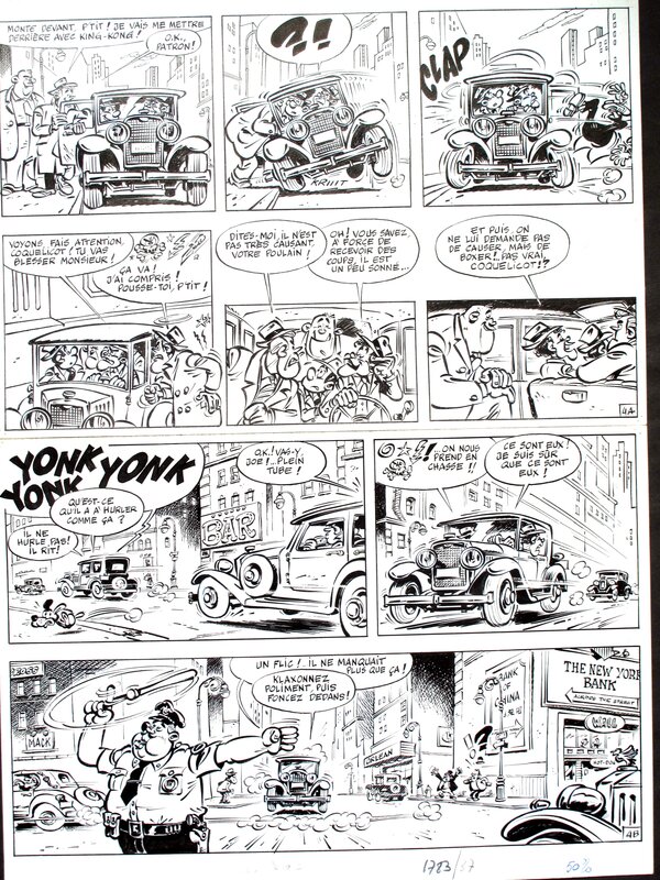 Berck, Raoul Cauvin, Sammy 04 ( Les gorilles marquent des poings ) - Comic Strip