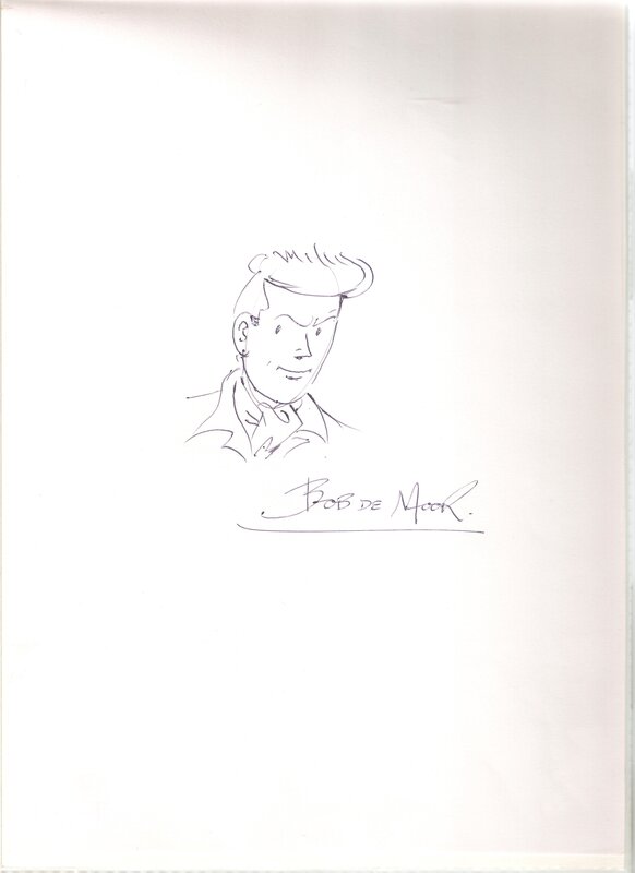 Dédicace by Bob De Moor - Sketch