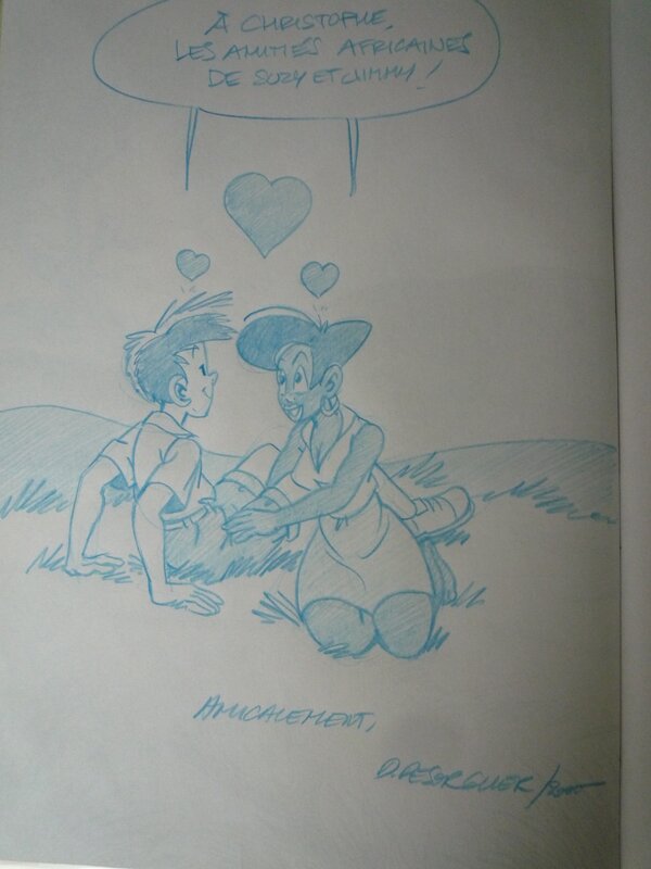 Suzy et JIMMY by Daniël Desorgher - Sketch