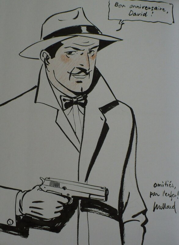 Blake et Mortimer by André Juillard - Sketch