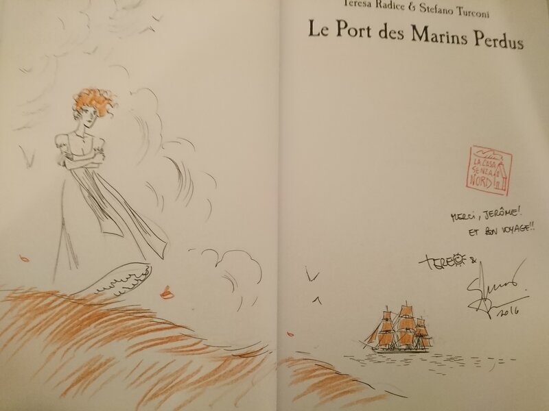 Stefano Turconi, Le port des marins perdus - Sketch