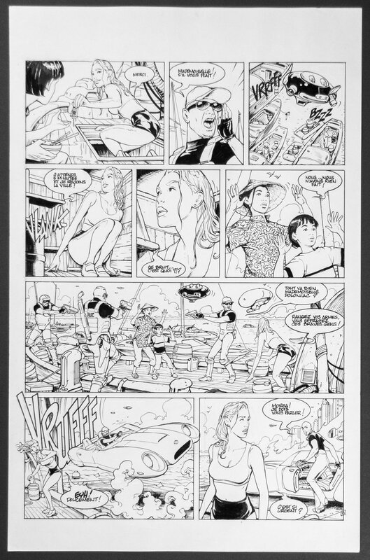 Thierry Labrosse, Moréa T.2 - Planche 8 - Comic Strip