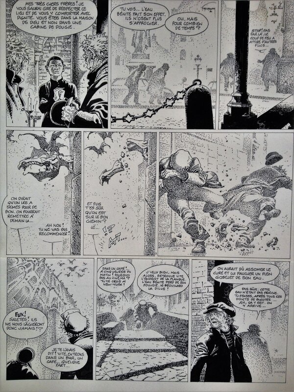 Hermann, Abominable : La vengeance , page 9 - Planche originale