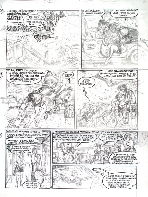 François Walthéry, Bruno Di Sano, Guy D'Artet, Cerise, Natacha 20 ( Atoll 66 ) - Comic Strip