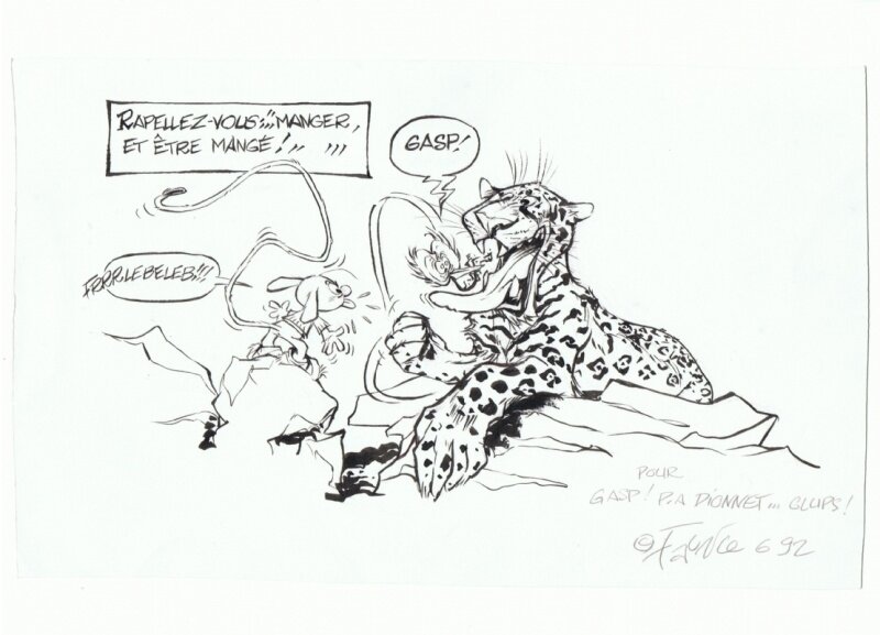 Fabrice Tarrin, Le MarsupiGaston (2), 1992. - Sketch