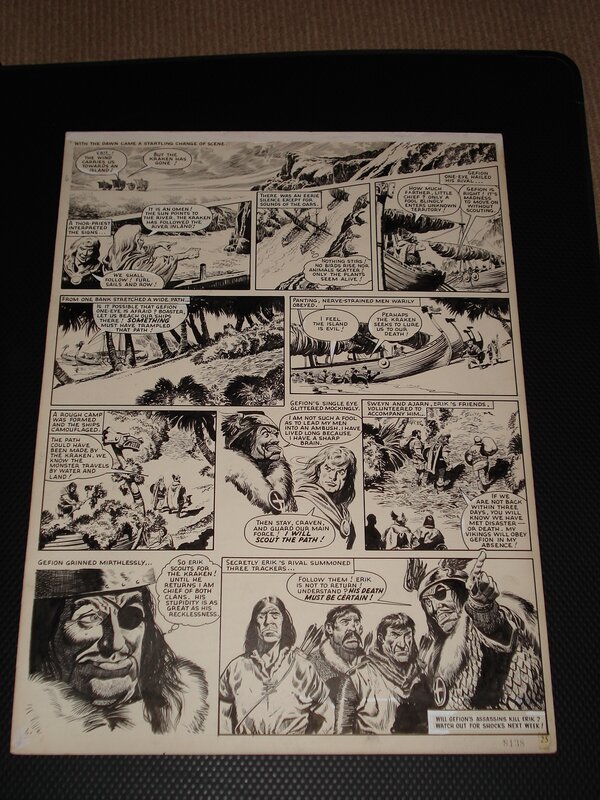 Don Lawrence, Karl Erik the Viking - 1962 - Comic Strip