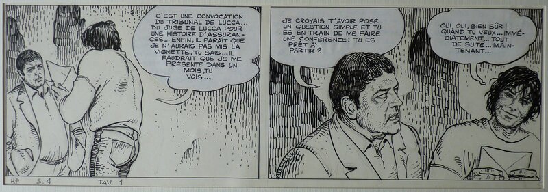 Milo Manara, HP et Giuseppe Bergman - Comic Strip