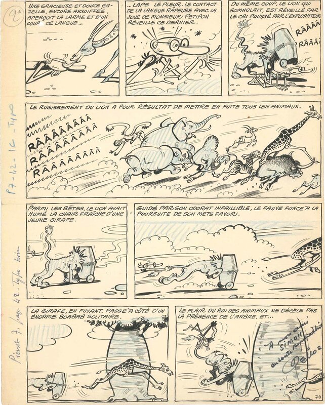 Petipon aviateur by René Pellos - Comic Strip