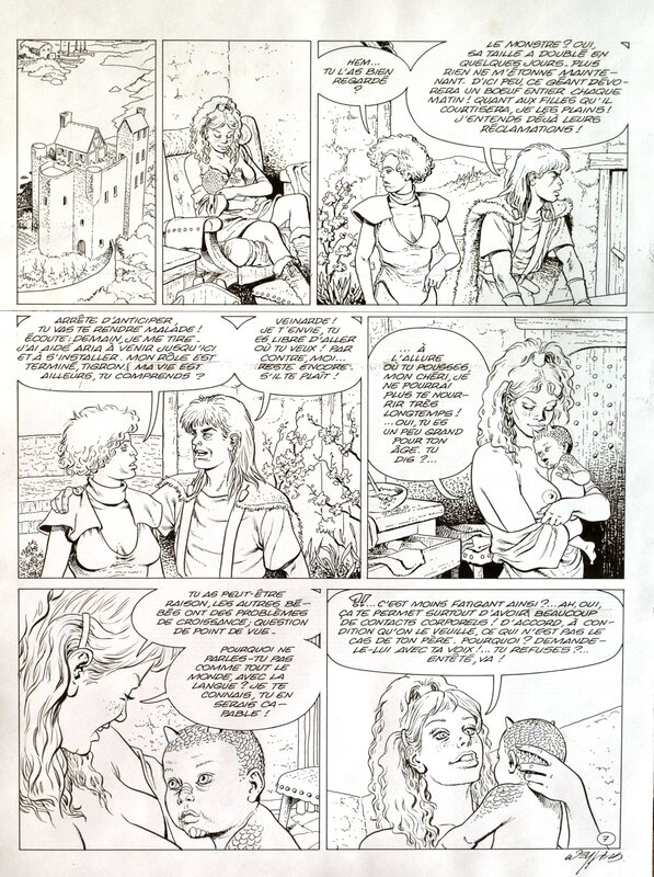 Michel Weyland, Aria – Tome#21 – La griffe de l'ange - Comic Strip