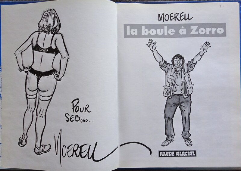 Patrick Moerell, Dédicace dans La Boule à Zorro - Dédicace