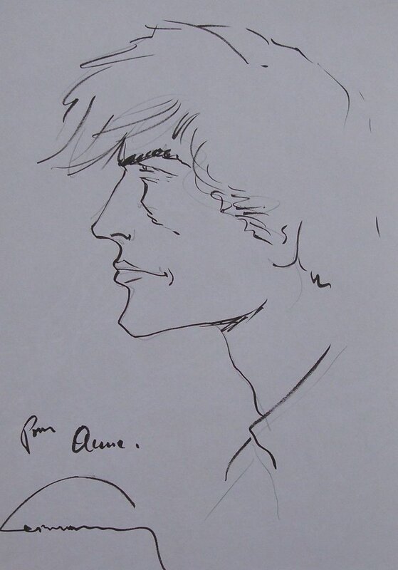 Bernard Prince by Hermann - Sketch