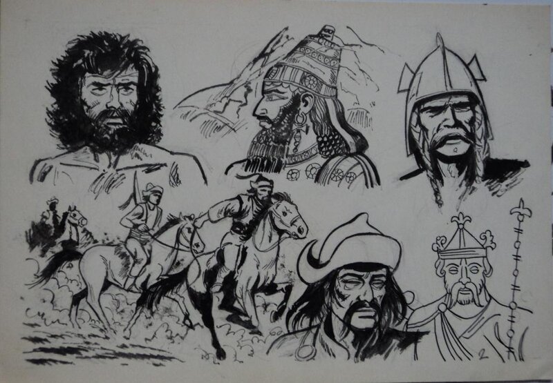 Armures by Guy Lehideux - Comic Strip