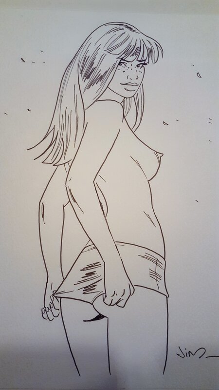 Marie par JIM - Original Illustration