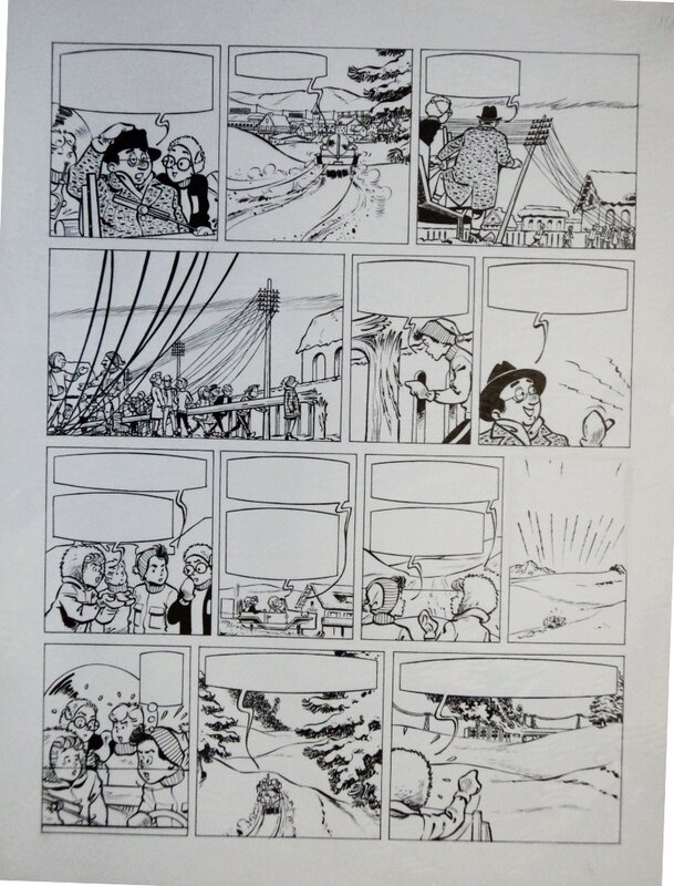 Les 4 as by François Craenhals - Comic Strip