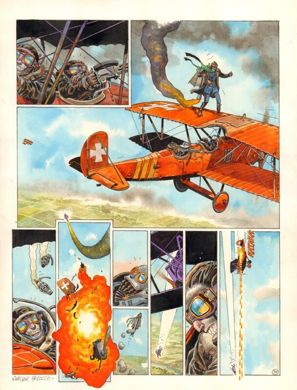 Les SENTINELLES T3 enrique breccia - Comic Strip