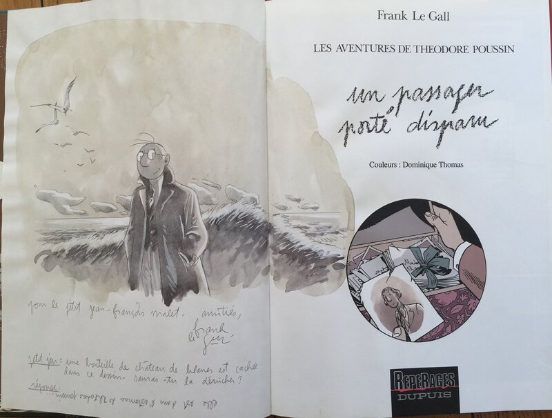 Dédicace 2. by Frank Le Gall - Sketch