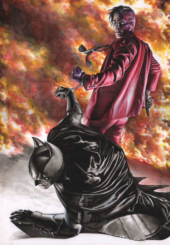 All Star Batman by Rodolfo Migliari - Original Cover