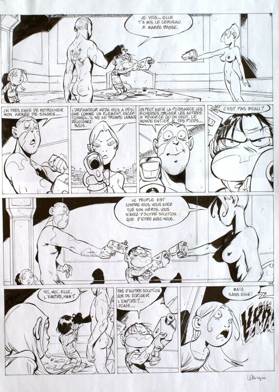 Simon Léturgie, Jean Léturgie, Polstar – Tome#3 – L'empire - Comic Strip